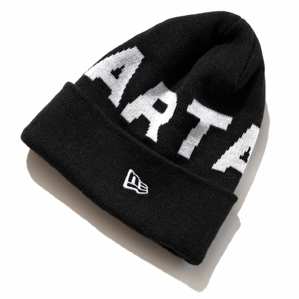 ARTA｜ニューエラ ARTA ニット キャップ ジャガード｜帽子｜ブラック×ホワイト