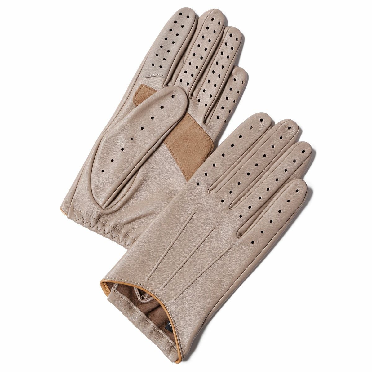 Alta Classe｜シープレザードライビンググローブ ロング タッチパネル対応｜ロング｜グレージュ