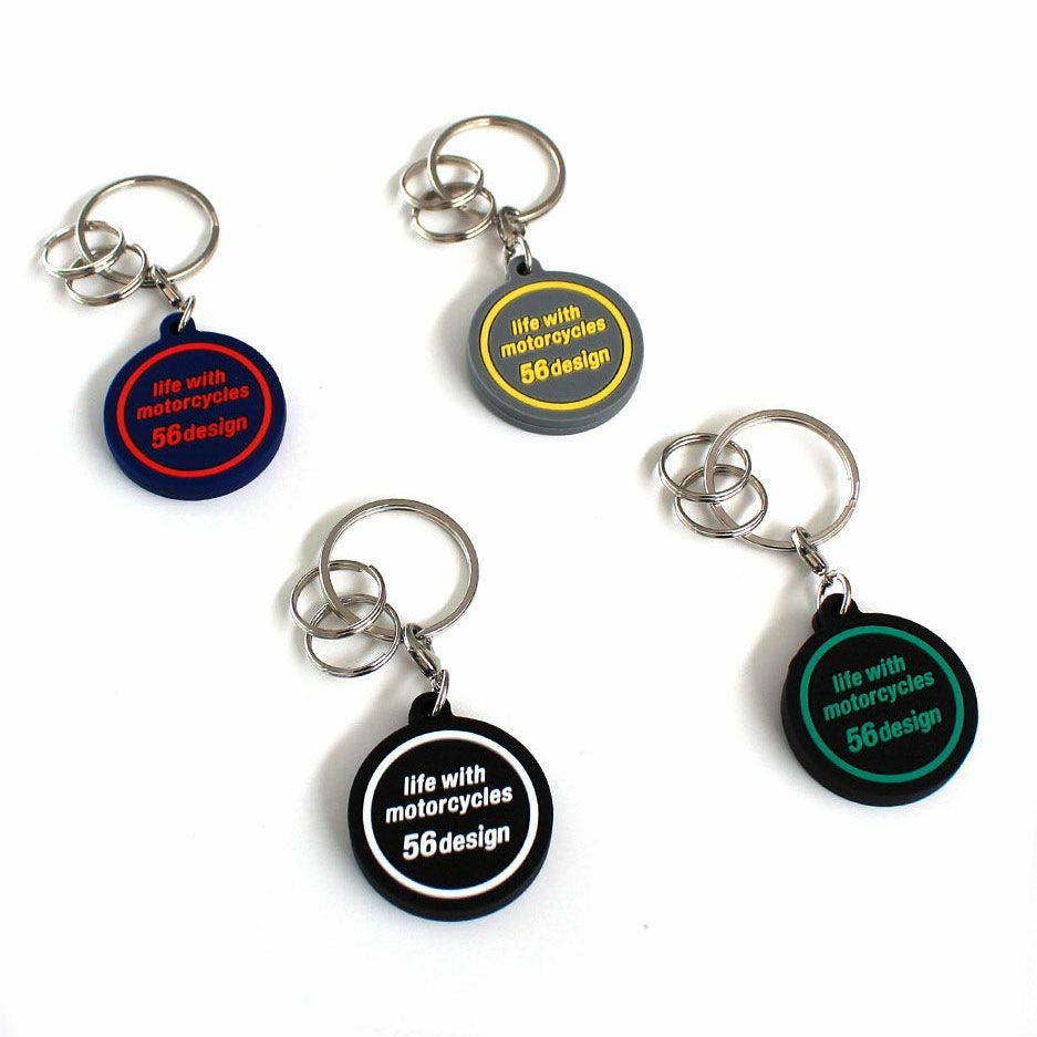56design｜サークル ロゴ キーホルダー｜