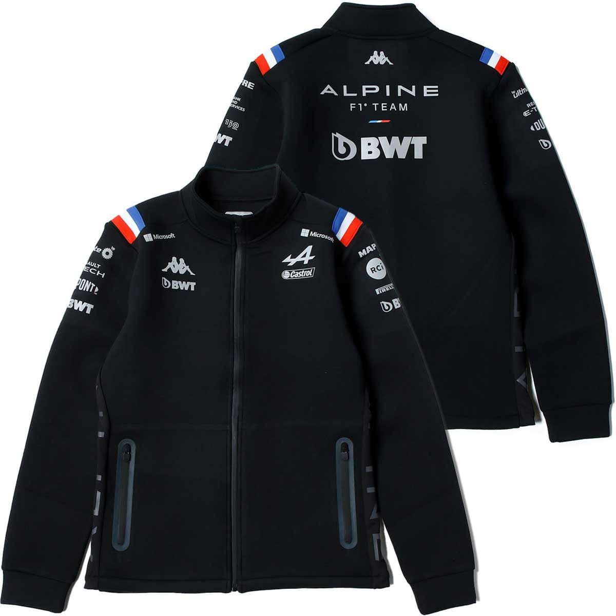 アルピーヌF1 ジャケット BWT アルピーヌ F1 チーム フルジップ スウェット ジャケット