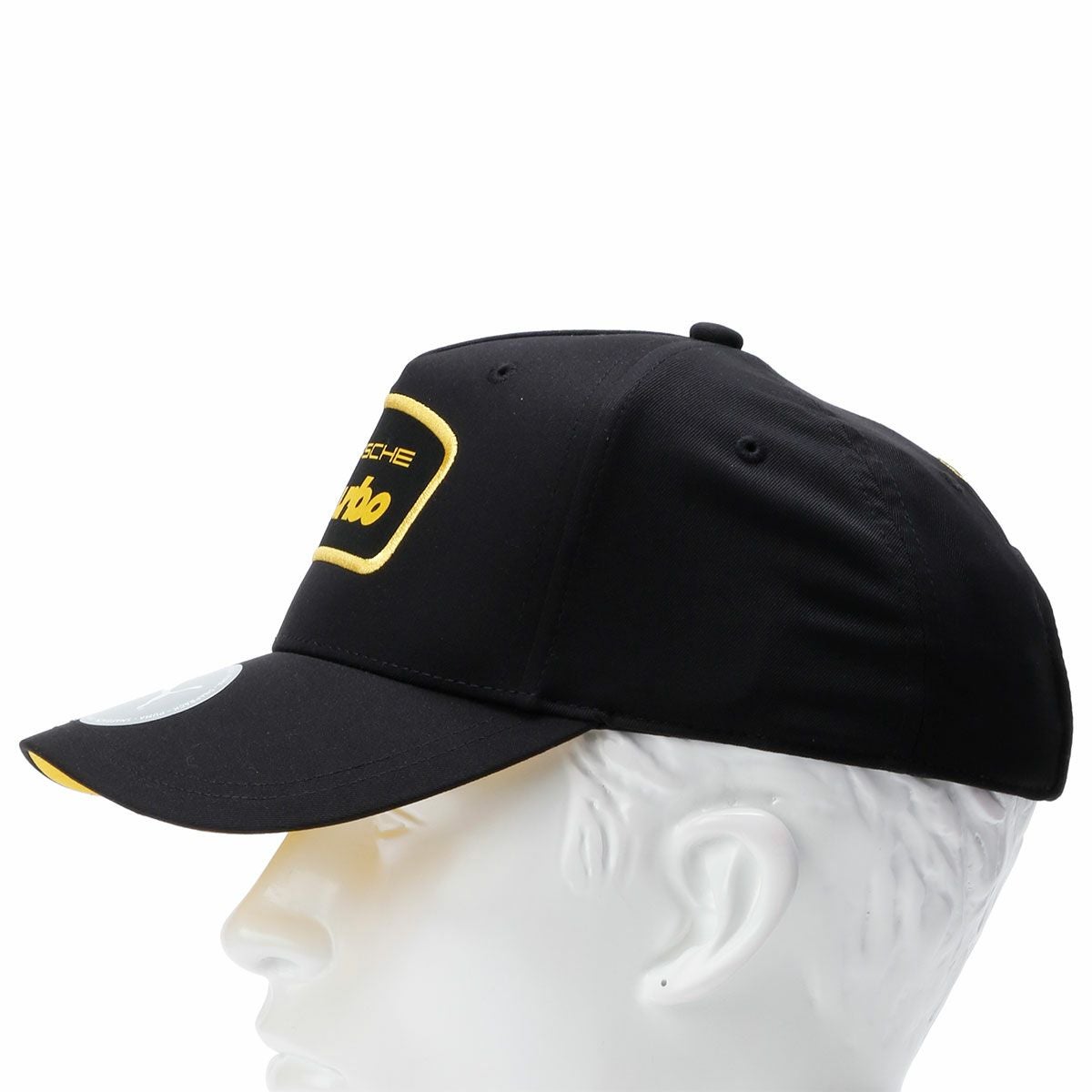 PORSCHE｜ポルシェ レガシー turbo ベースボール キャップ｜帽子｜ブラック｜着用