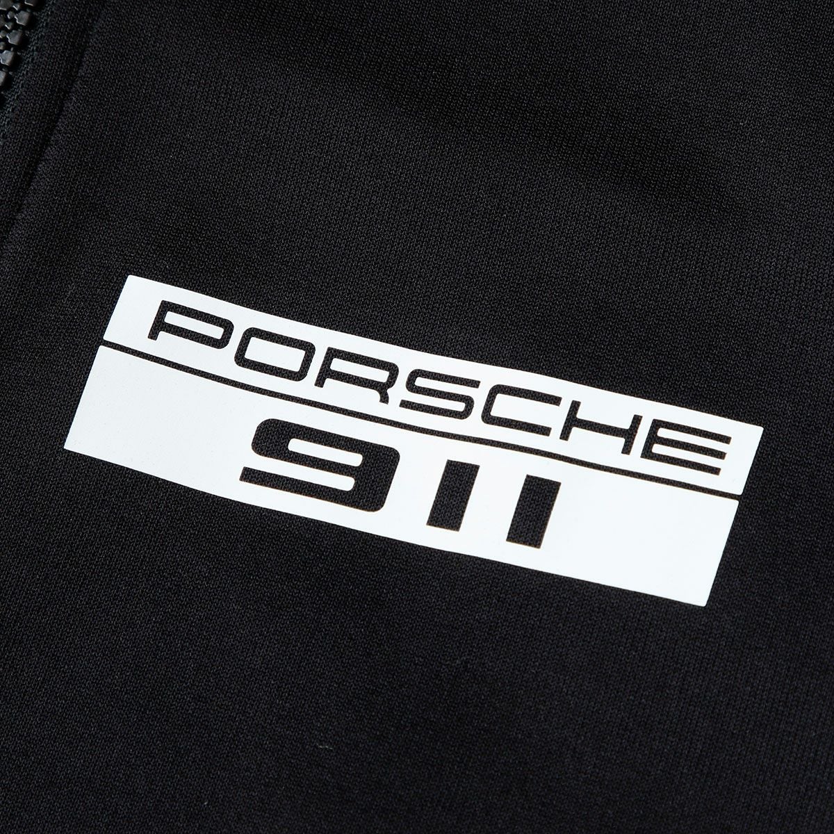 PORSCHE｜ポルシェ レガシー T7 トラック ジャケット｜アウター｜ブラック×オレンジ