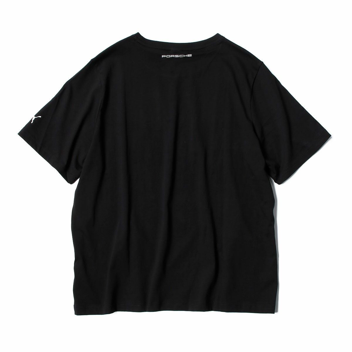 PORSCHE｜ポルシェ レガシー ベースロゴ Tシャツ｜ブラック