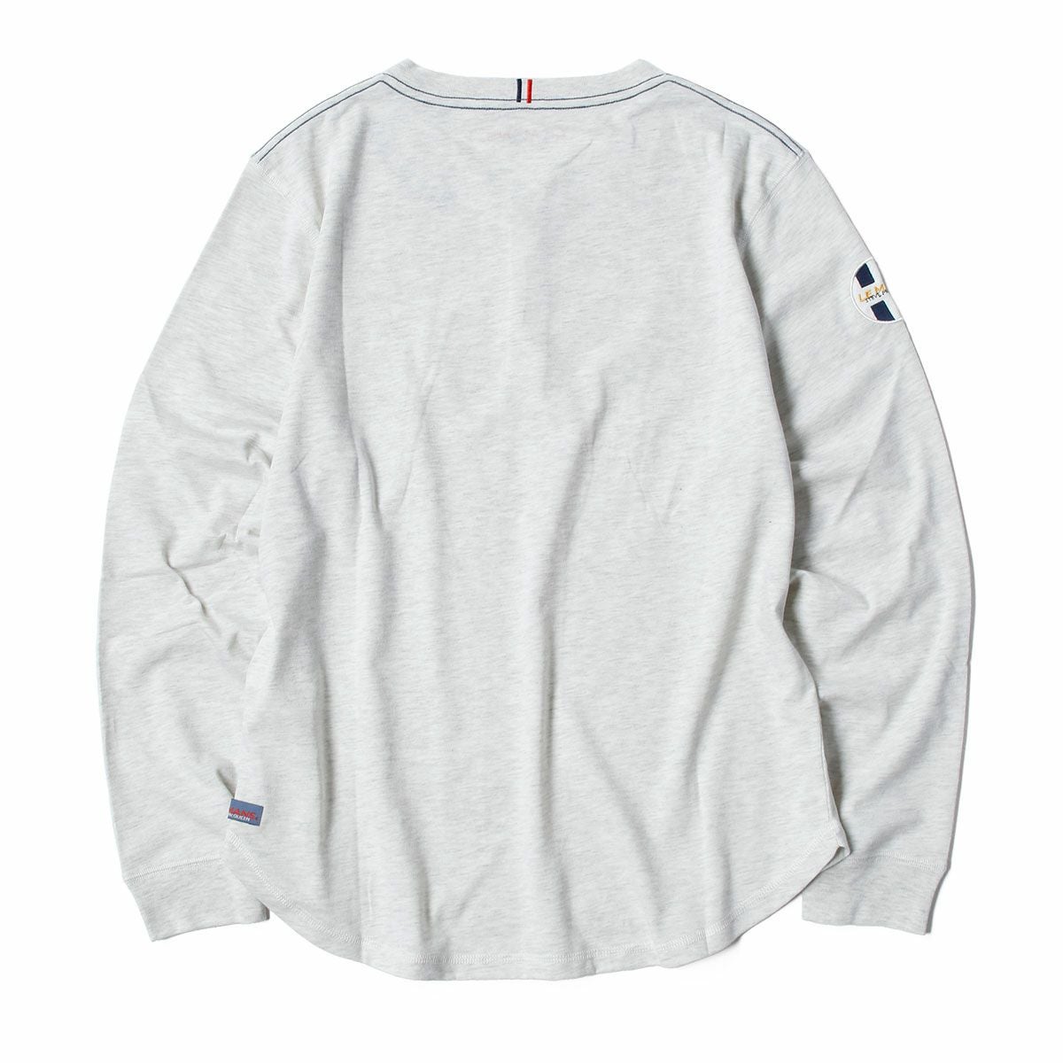 Steve McQueen｜ル・マン 24H スティーブ・マックィーン HENLEY ロングスリーブ Tシャツ｜ロングスリーブ｜エクリュヘザー