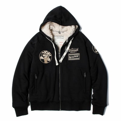 Warson Motors｜レーシング ドライバー ダブルド フーディー｜