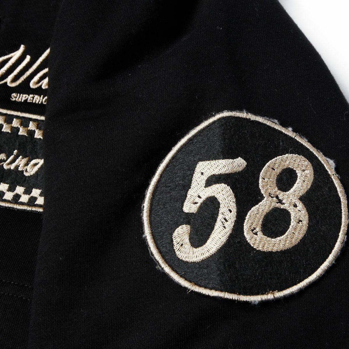 Warson Motors｜レーシング ドライバー ダブルド フーディー｜カーボン