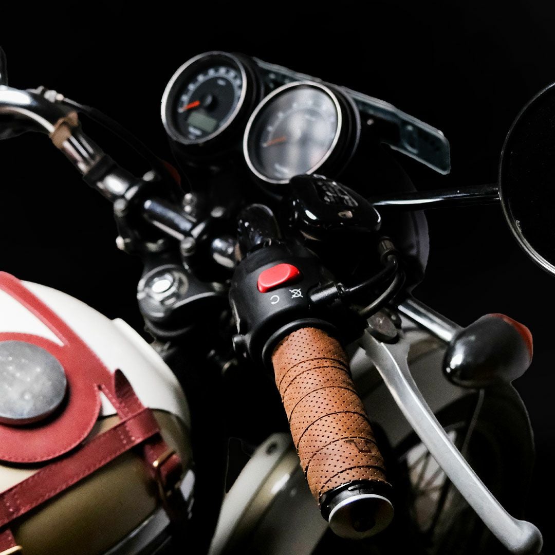 Trip Machine｜グリップ ラップ パーフォレイテッド｜その他雑貨｜タバコブラウン｜使用イメージ