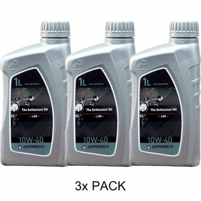 PERTAMINA｜エンスージアストオイル 10W-40 部分合成油 1Lボトル×3本セット （The Enthusiast Oil）｜その他雑貨