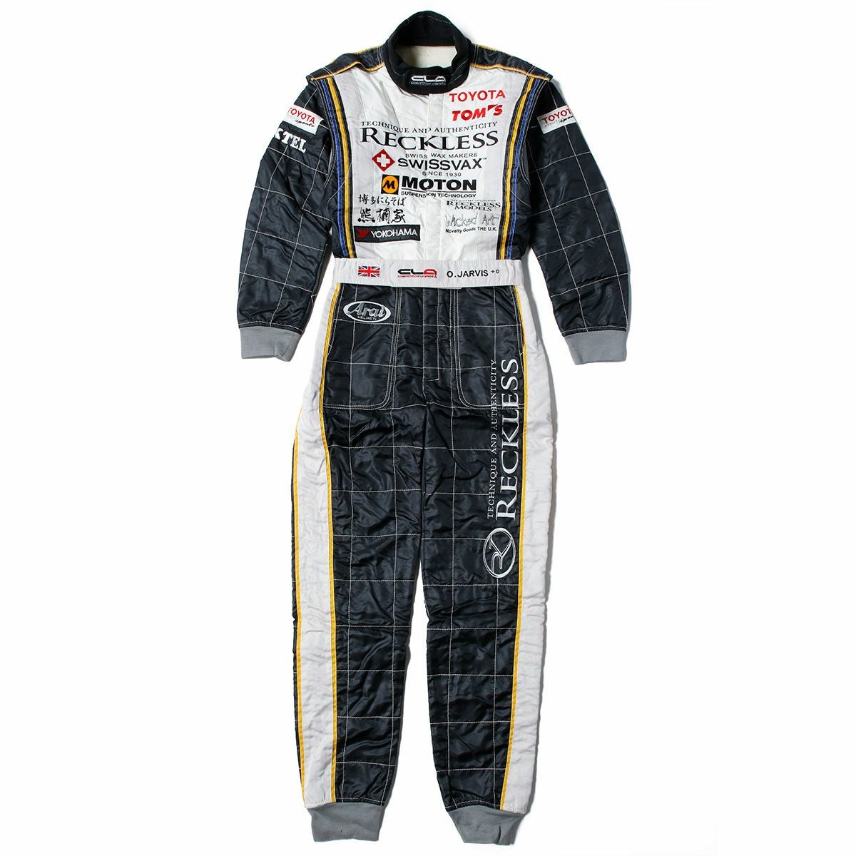 2007年 全日本F3 オリバー・ジャービス選手着用 レーシングスーツ