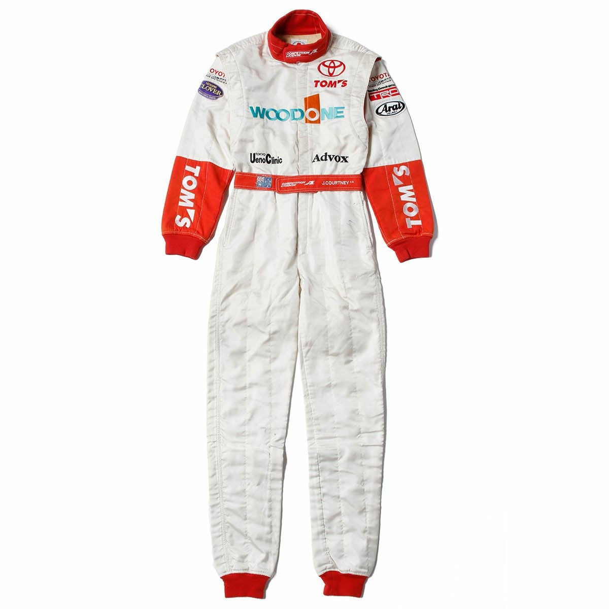 TOM’S｜2003年 全日本F3 ジェームス・コートニー選手着用 レーシングスーツ｜アウター