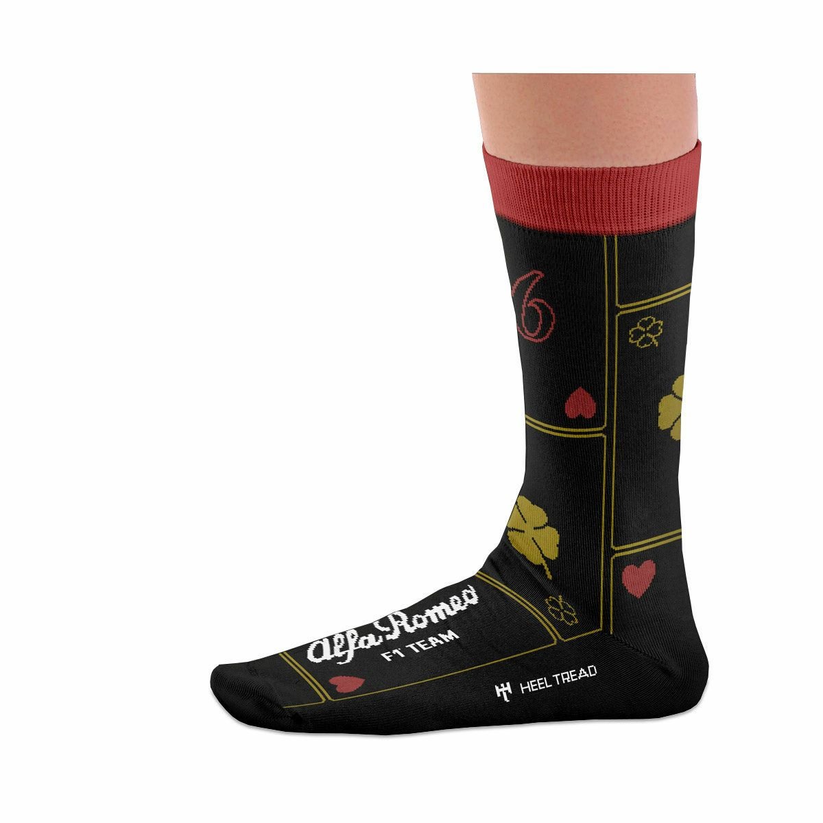 HEEL TREAD｜Alfa Romeo F1 Team Las Vegas Socks｜ソックス