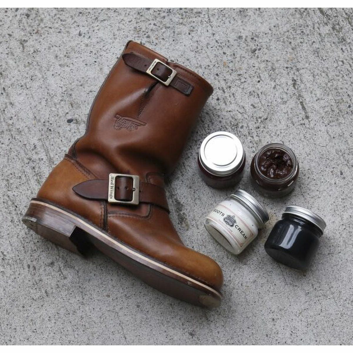 M.MOWBRAY｜サドルアップ ブーツクリーム｜レザーケア