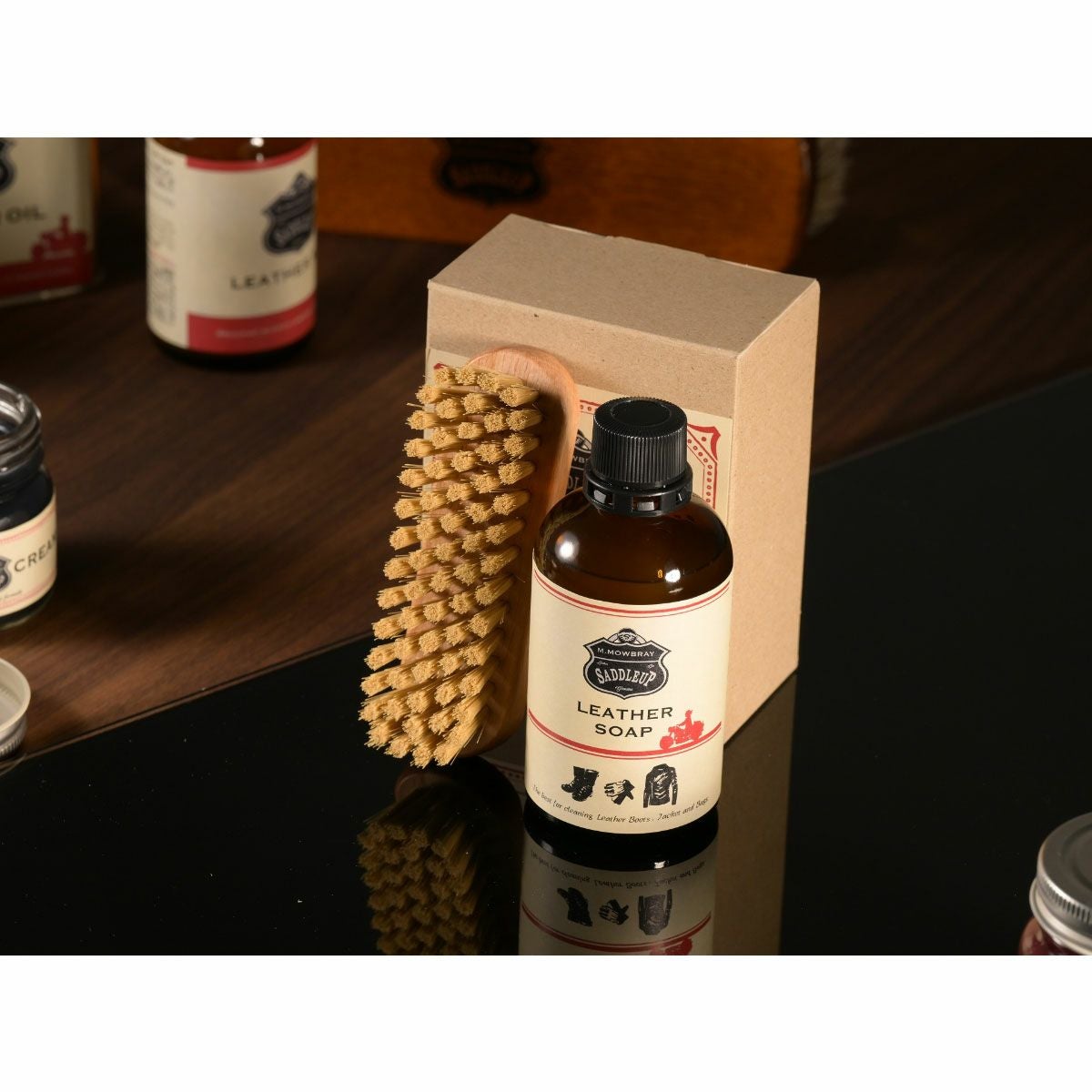 M.MOWBRAY｜サドルアップ ウォッシャーキット｜レザーケア