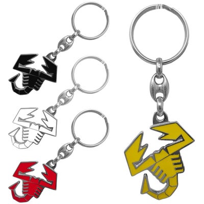 Abarth｜アバルト スコルピオーネ メタル キーリング｜キーホルダー