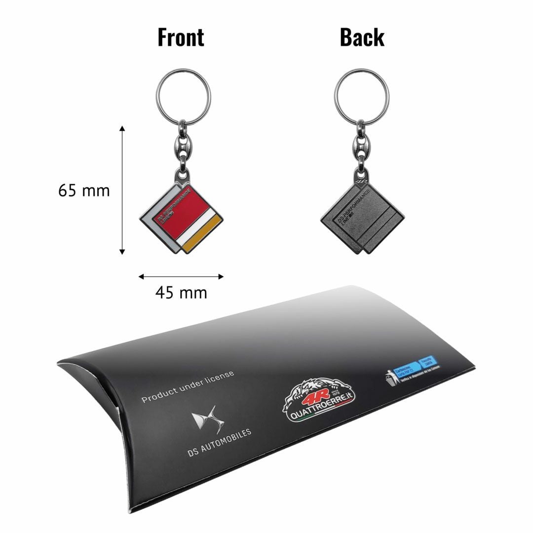 Citroen｜DS パフォーマンス ロゴ キーリング｜キーホルダー