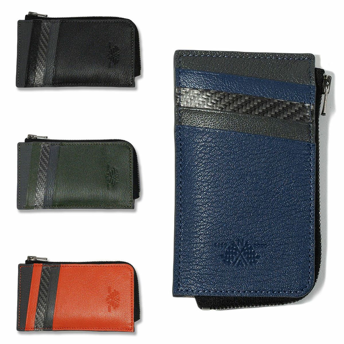 黒髪もりもりライプニッツ RACING STRIPE WALLET | モトーリモーダ公式オンラインショップ