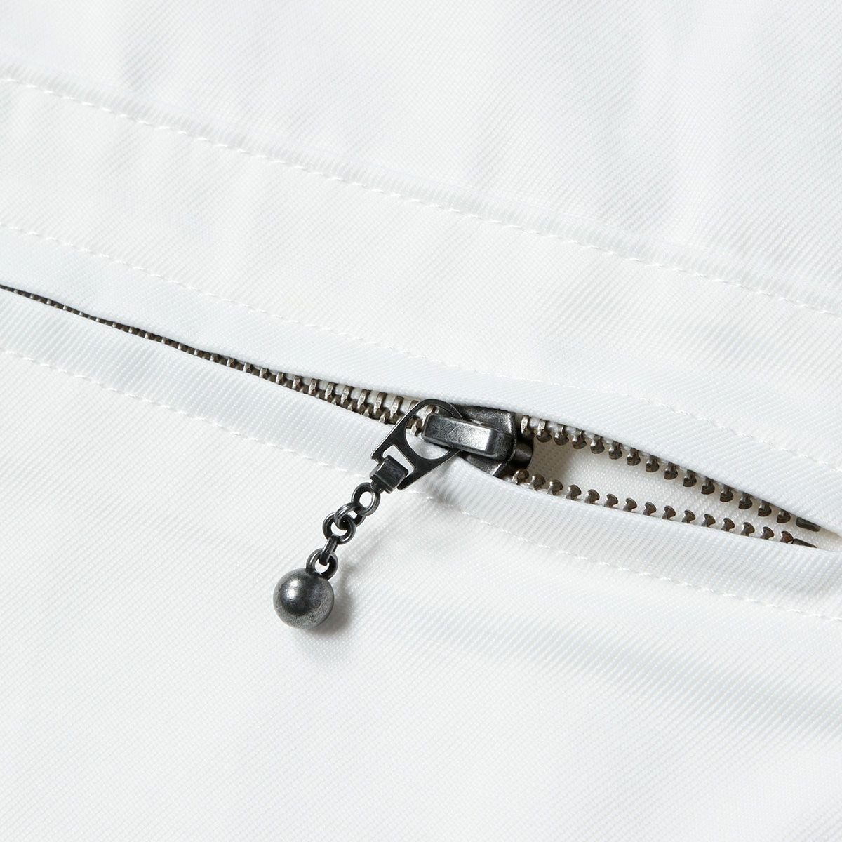 Deus Ex Machina｜チャイム レーシング ジャケット｜ファブリック｜ホワイト