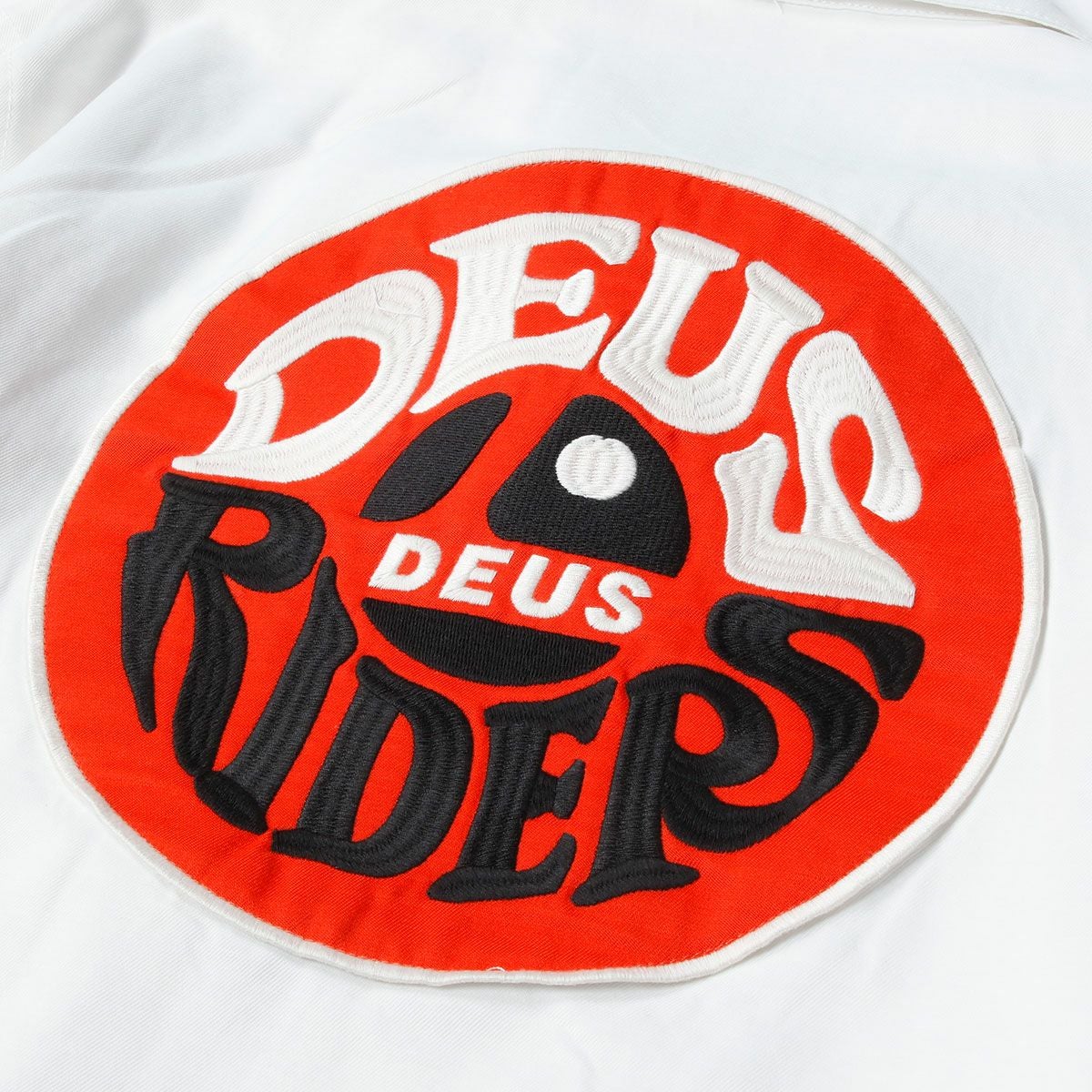 Deus Ex Machina｜チャイム レーシング ジャケット｜ファブリック｜ホワイト