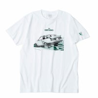 土屋圭市｜THE DRIFT KING Tシャツ｜ホワイト