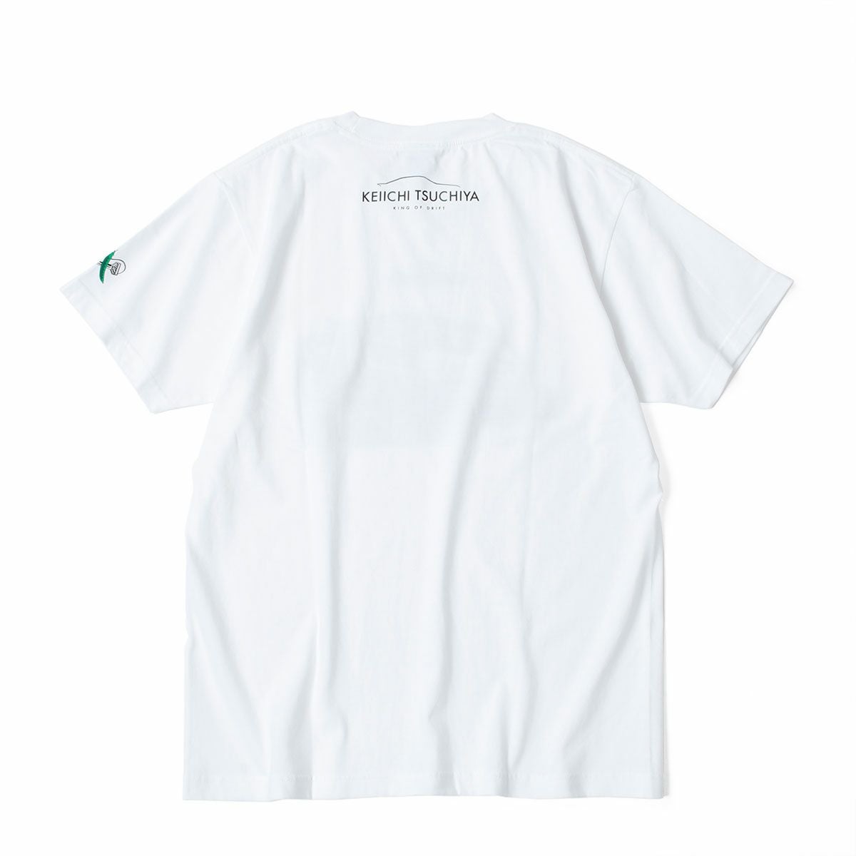 土屋圭市｜THE DRIFT KING Tシャツ｜ホワイト