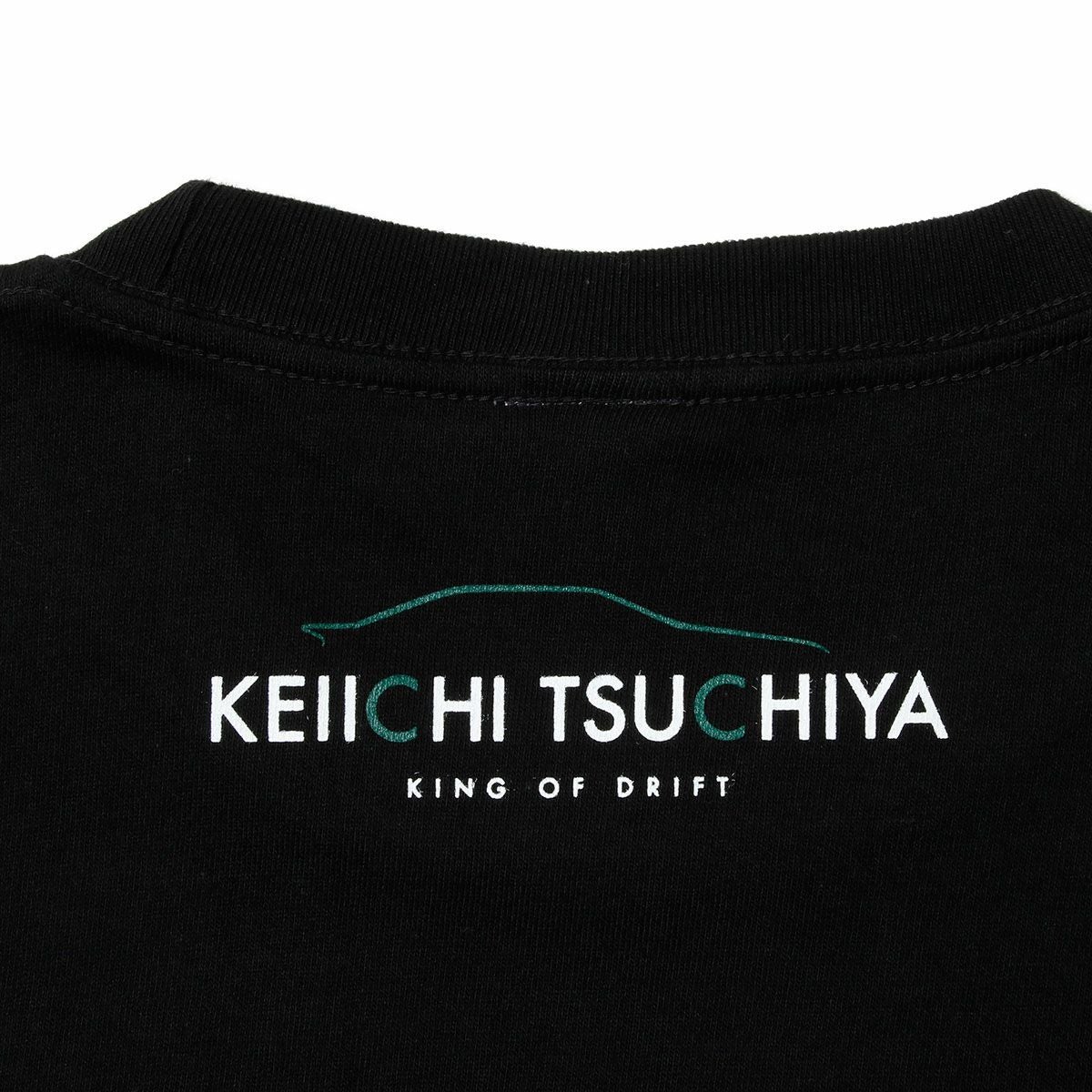 土屋圭市｜THE DRIFT KING Tシャツ｜ブラック