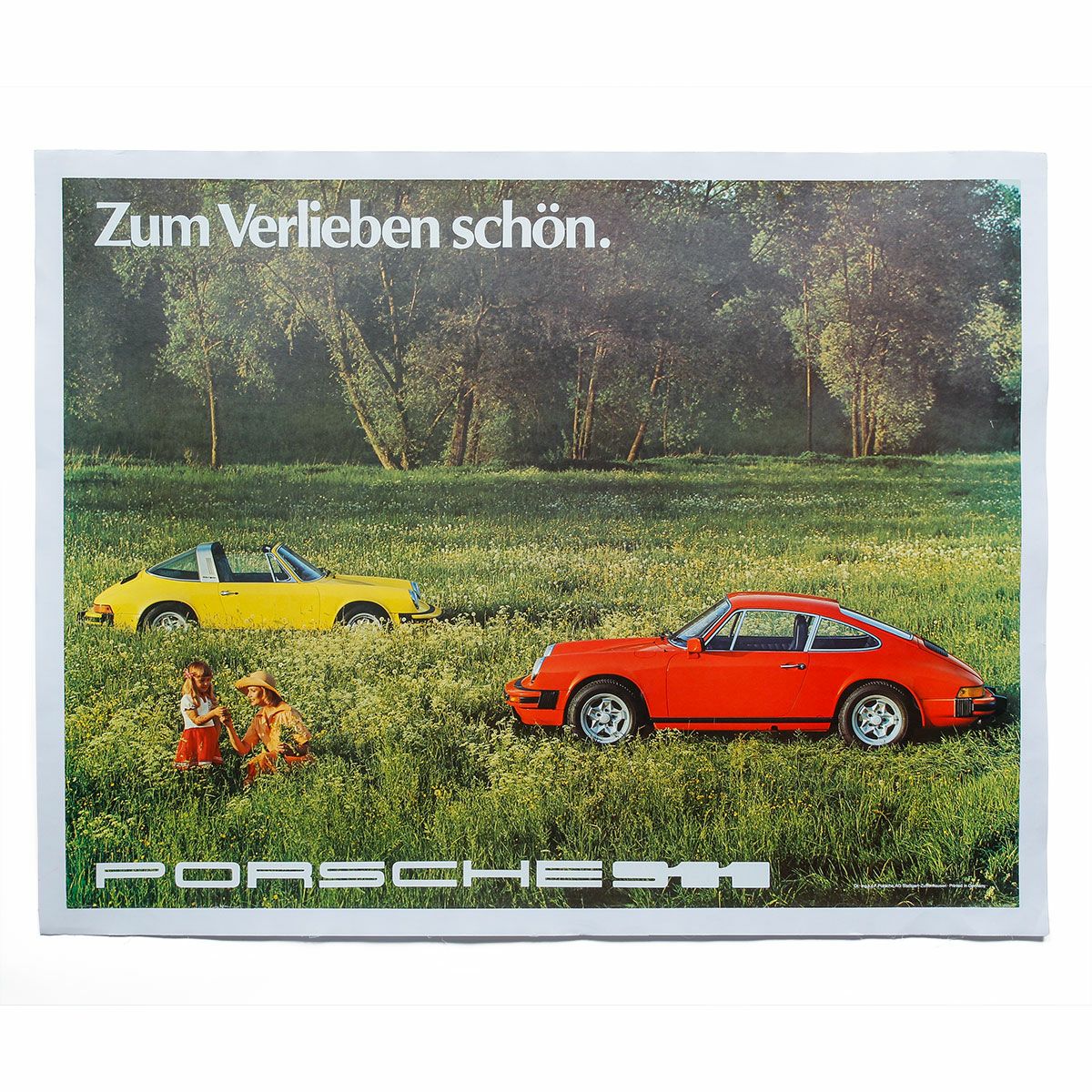 ポルシェ 911 ヴィンテージ ポスター | モトーリモーダ公式オンライン