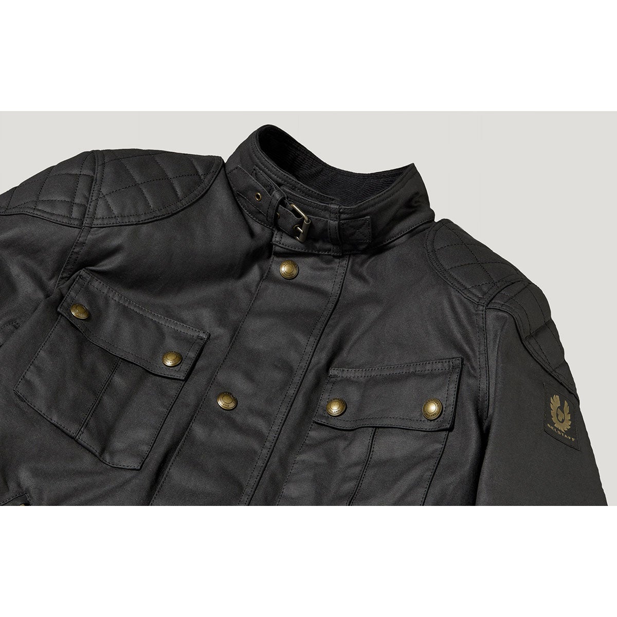 BELSTAFF｜ブルックランズ モーターサイクル ジャケット 2024｜ファブリック｜ブラック