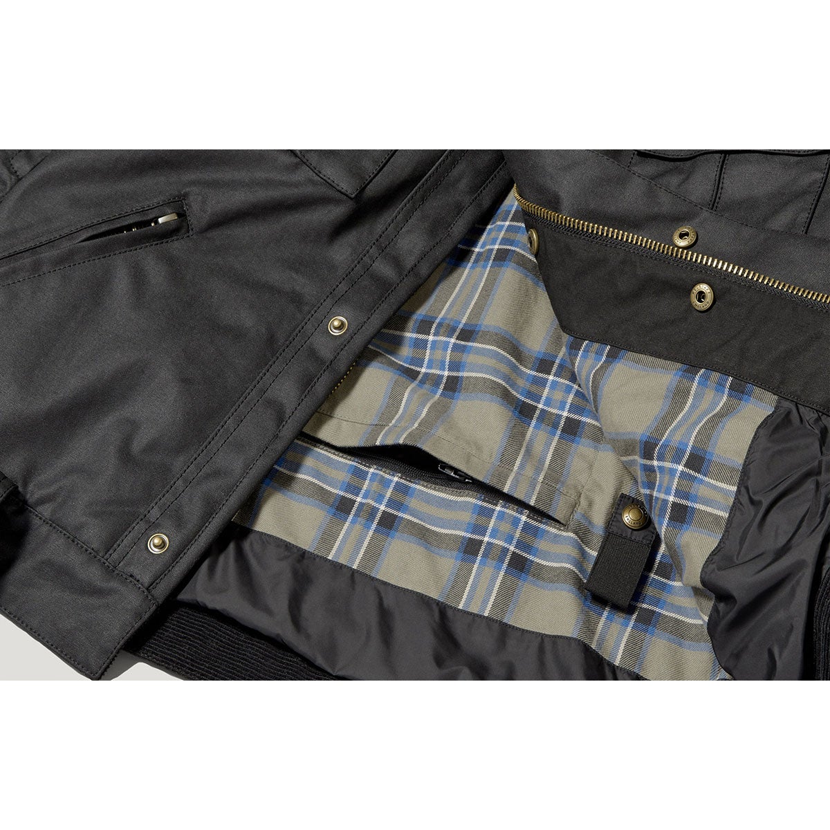 BELSTAFF｜ブルックランズ モーターサイクル ジャケット 2024｜ファブリック｜ブラック