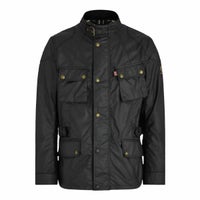 BELSTAFF｜クロスビー モーターサイクル ジャケット｜ファブリック｜ブラック