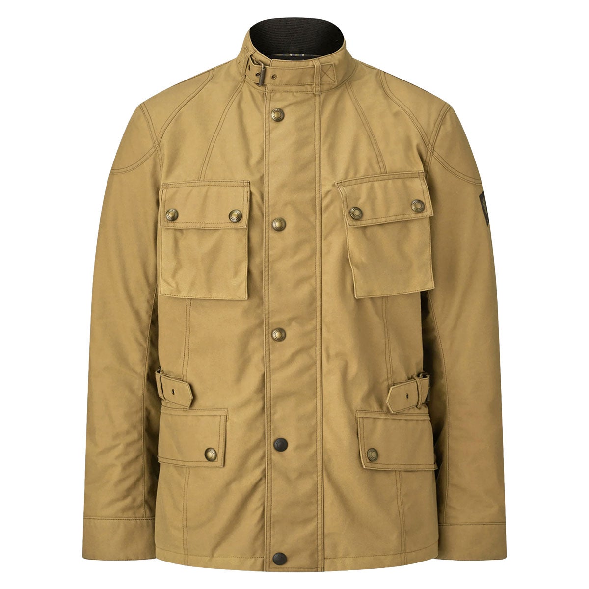 BELSTAFF｜クロスビー モーターサイクル ジャケット｜ファブリック｜サンド