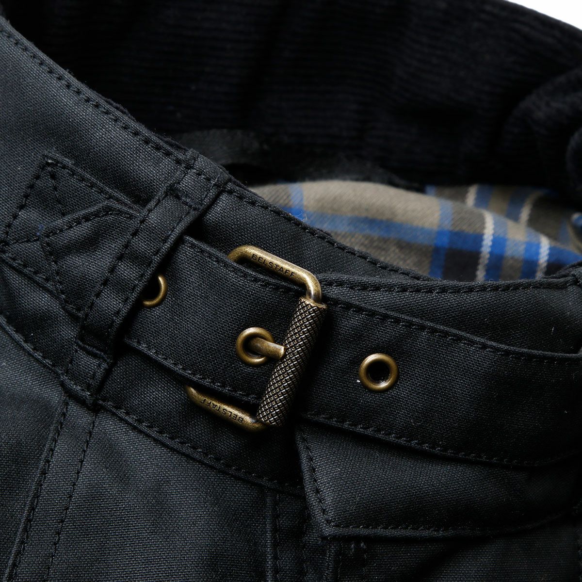 BELSTAFF｜クロスビー モーターサイクル ジャケット｜ファブリック｜ブラック