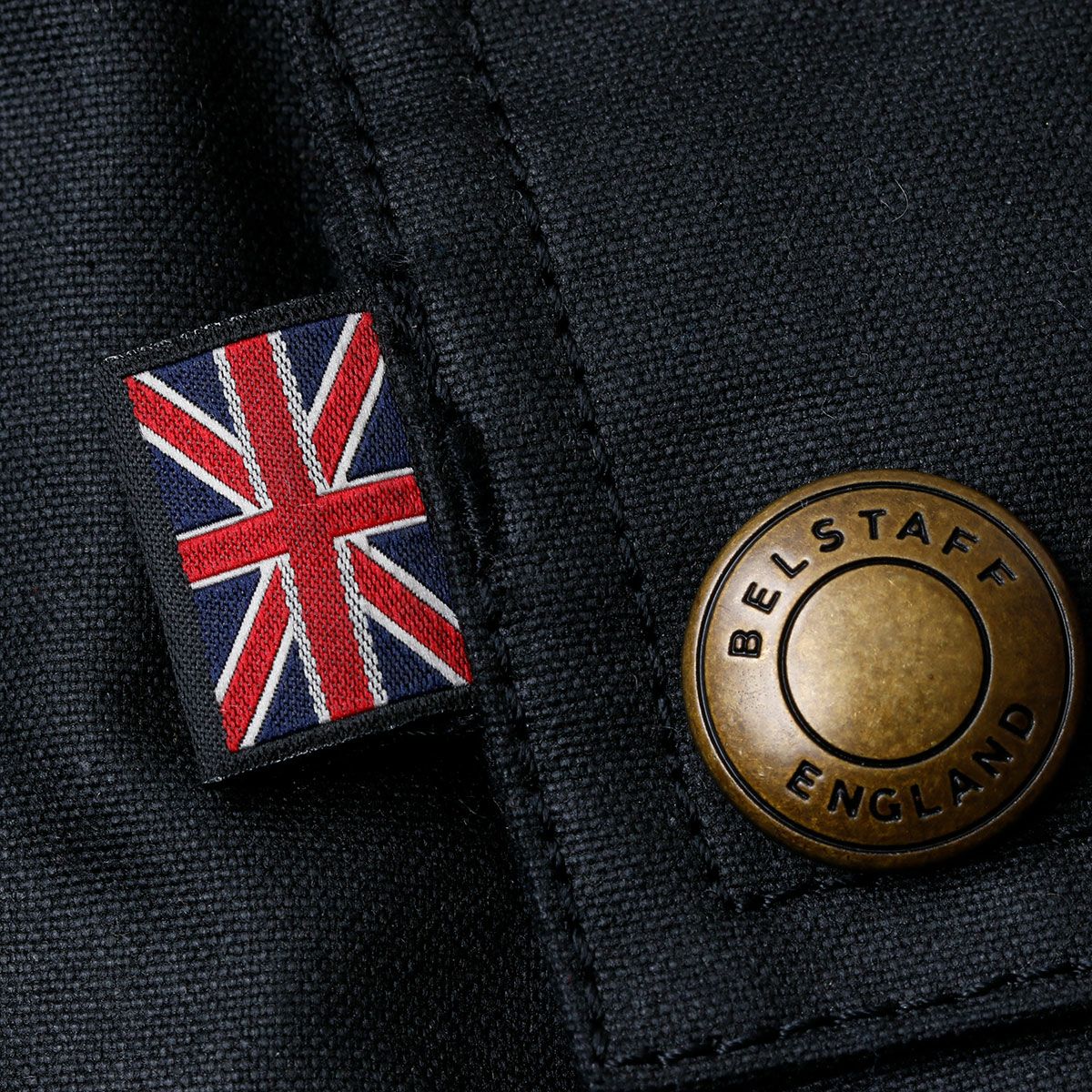 BELSTAFF｜クロスビー モーターサイクル ジャケット｜ファブリック｜ブラック