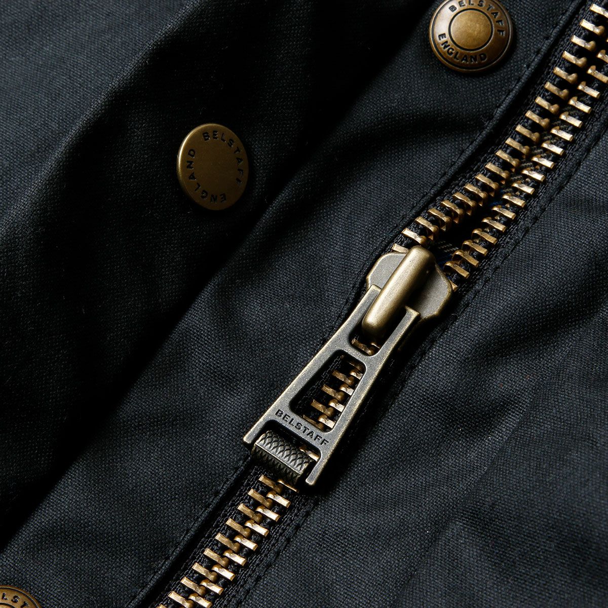 BELSTAFF｜クロスビー モーターサイクル ジャケット｜ファブリック｜ブラック