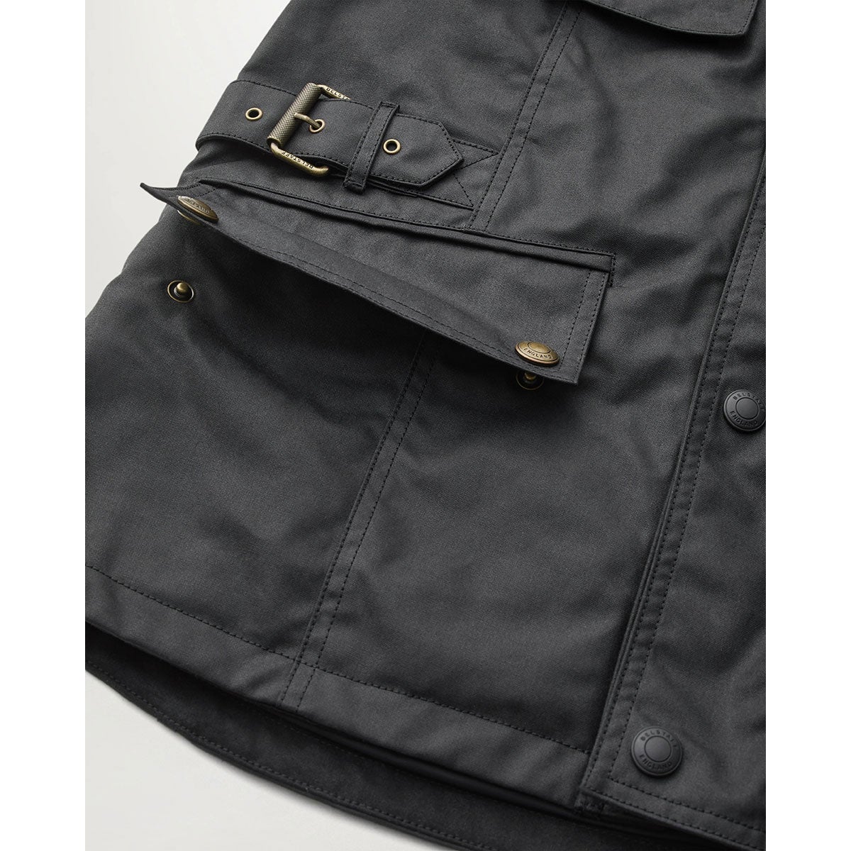 BELSTAFF｜クロスビー モーターサイクル ジャケット｜ファブリック｜ブラック