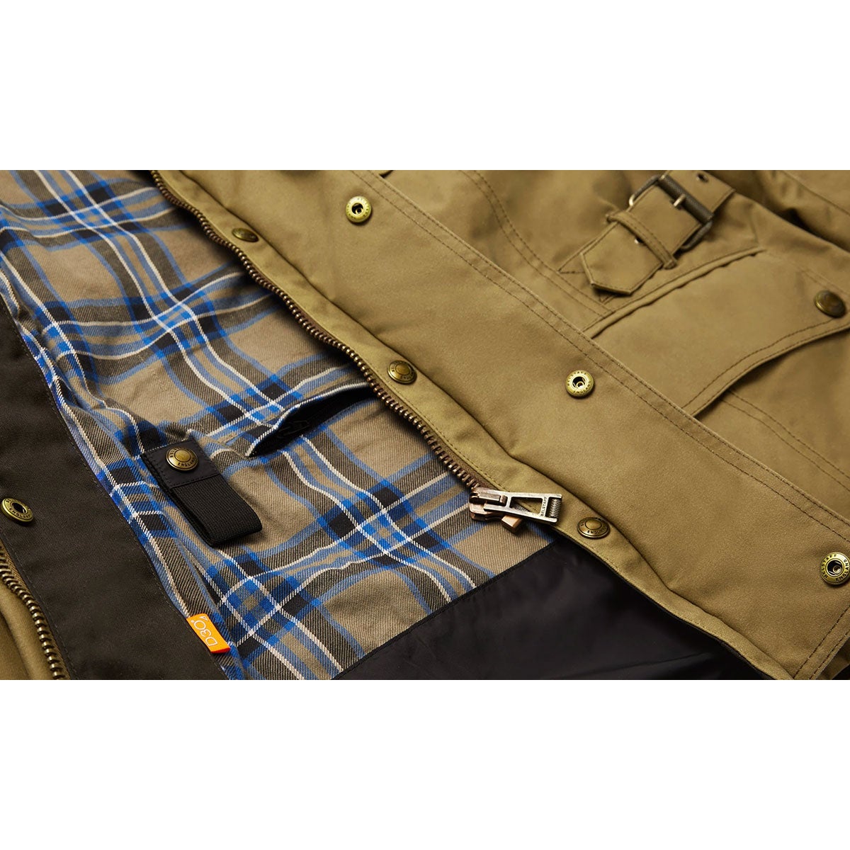 BELSTAFF｜クロスビー モーターサイクル ジャケット｜ファブリック｜サンド