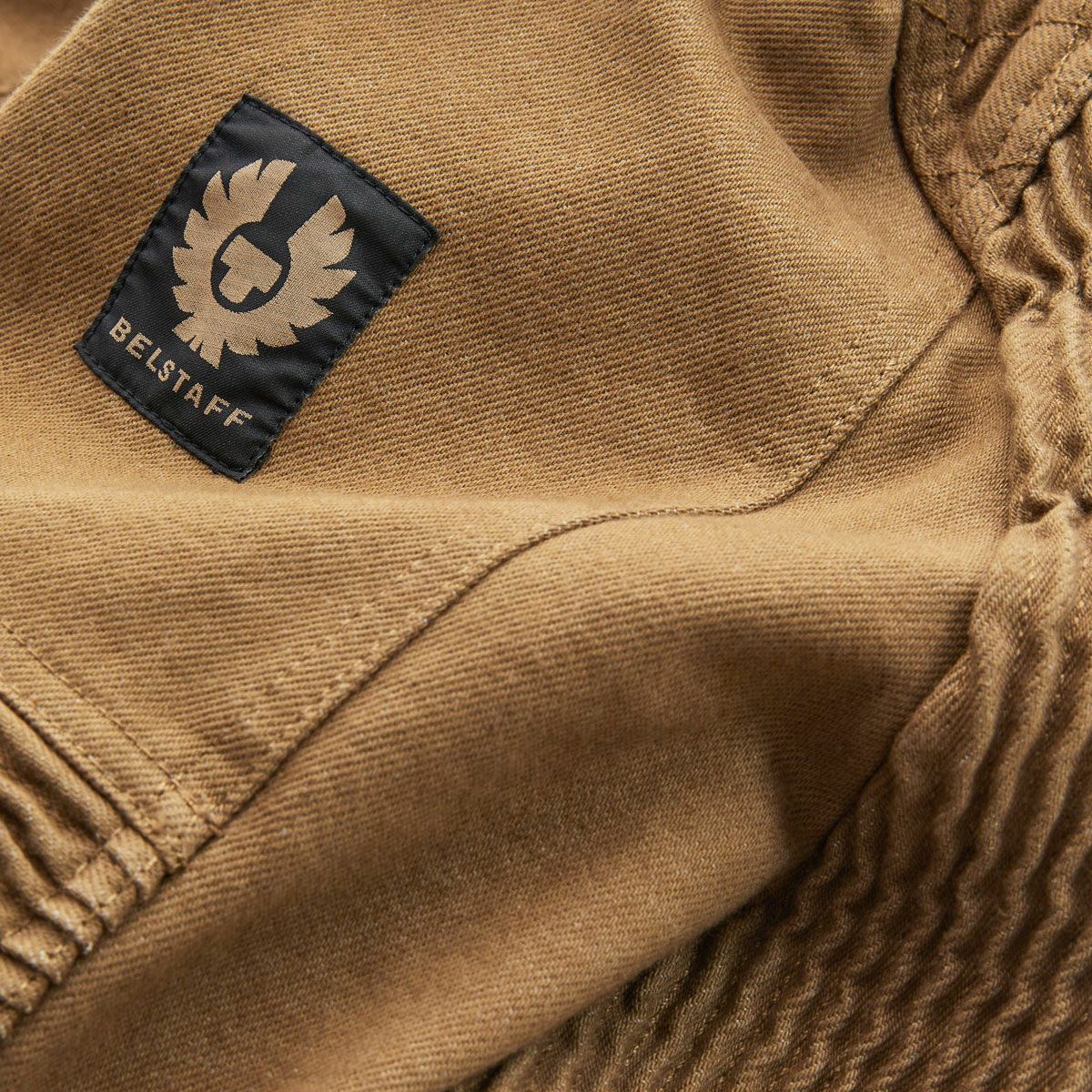 BELSTAFF｜アウトライダー オーバーシャツ｜ファブリック｜ブリティッシュカーキ