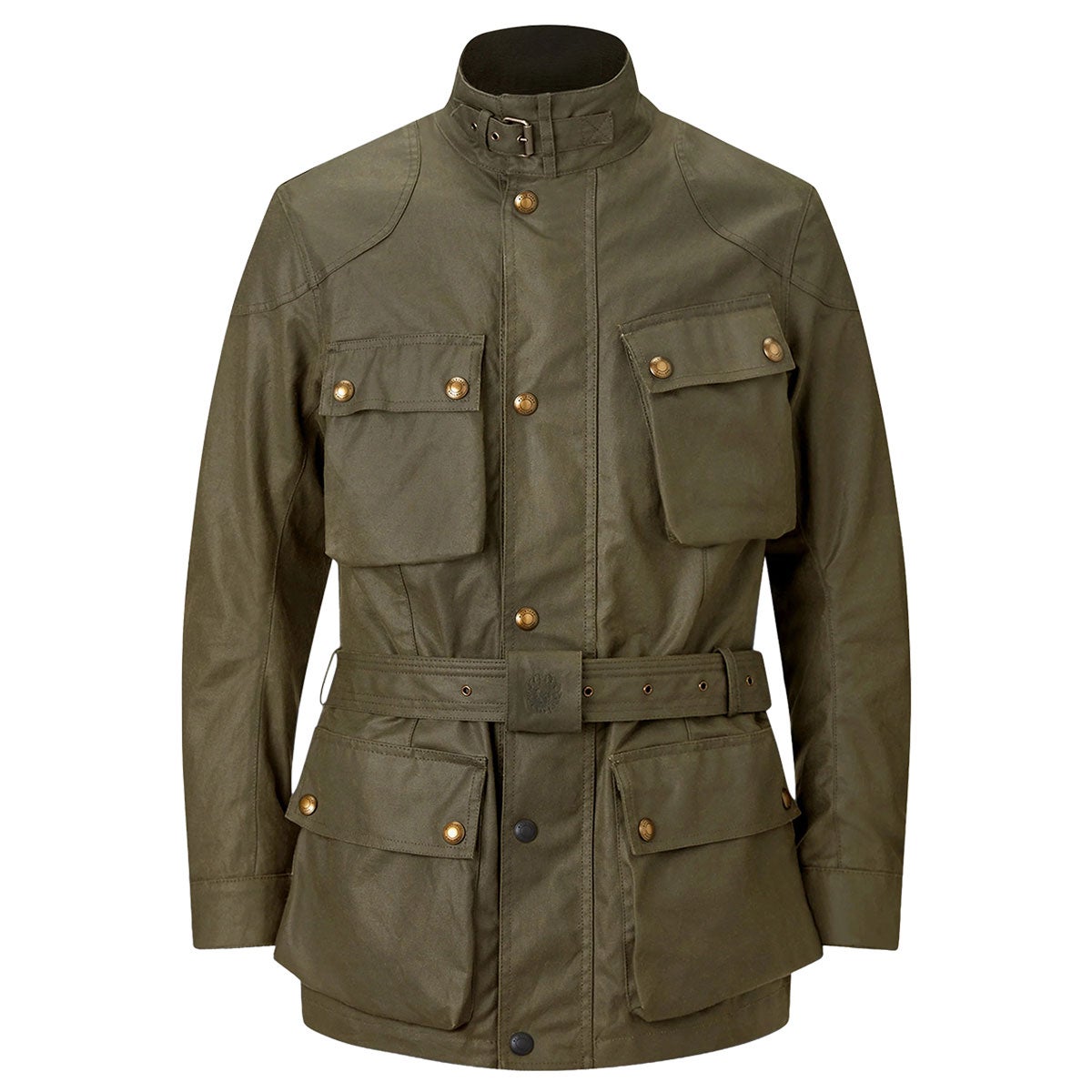 BELSTAFF｜トライアルマスター モーターサイクル ジャケット｜ファブリック｜オリーブグリーン