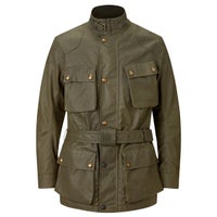 BELSTAFF｜トライアルマスター モーターサイクル ジャケット｜ファブリック｜オリーブグリーン