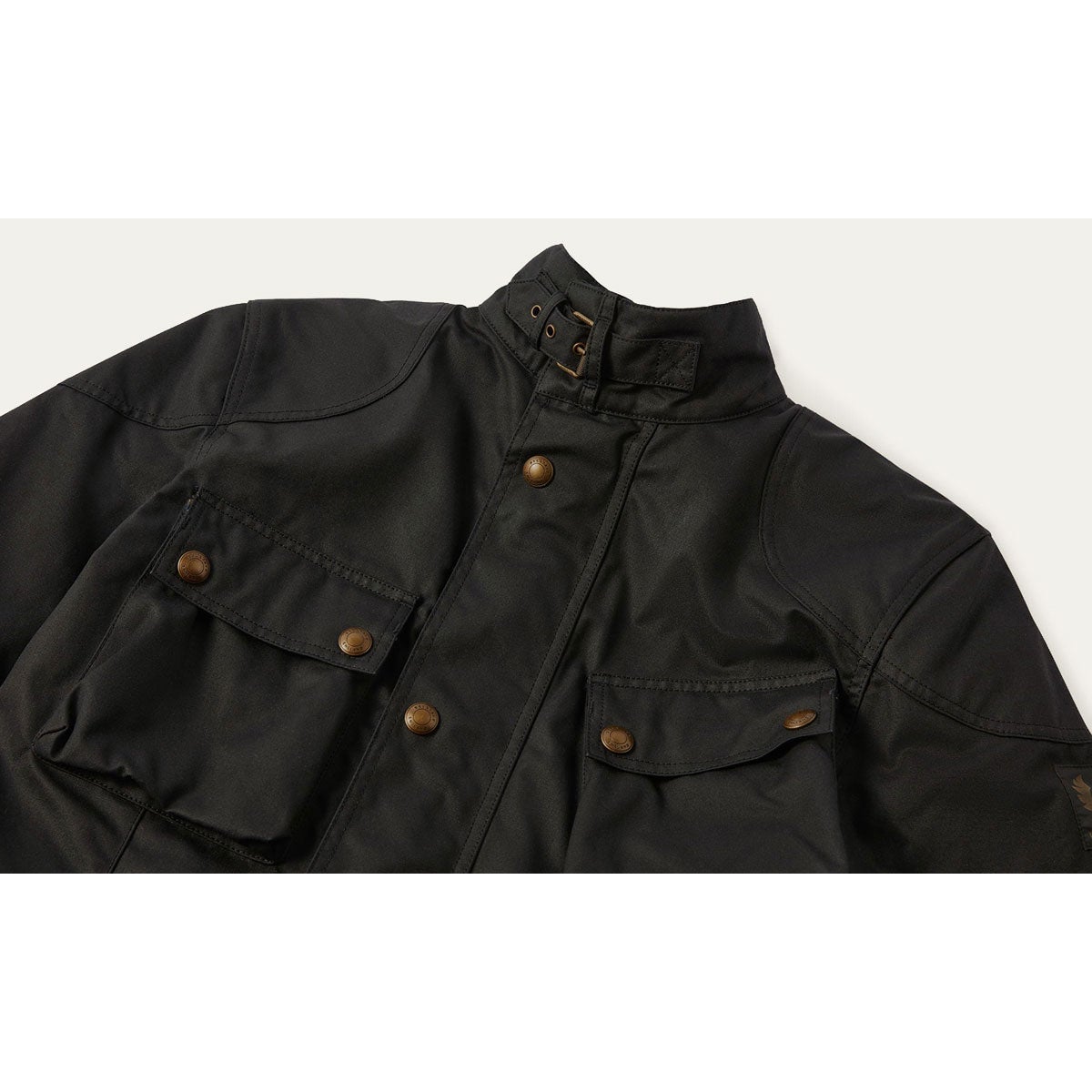 BELSTAFF｜トライアルマスター モーターサイクル ジャケット｜ファブリック｜ブラック