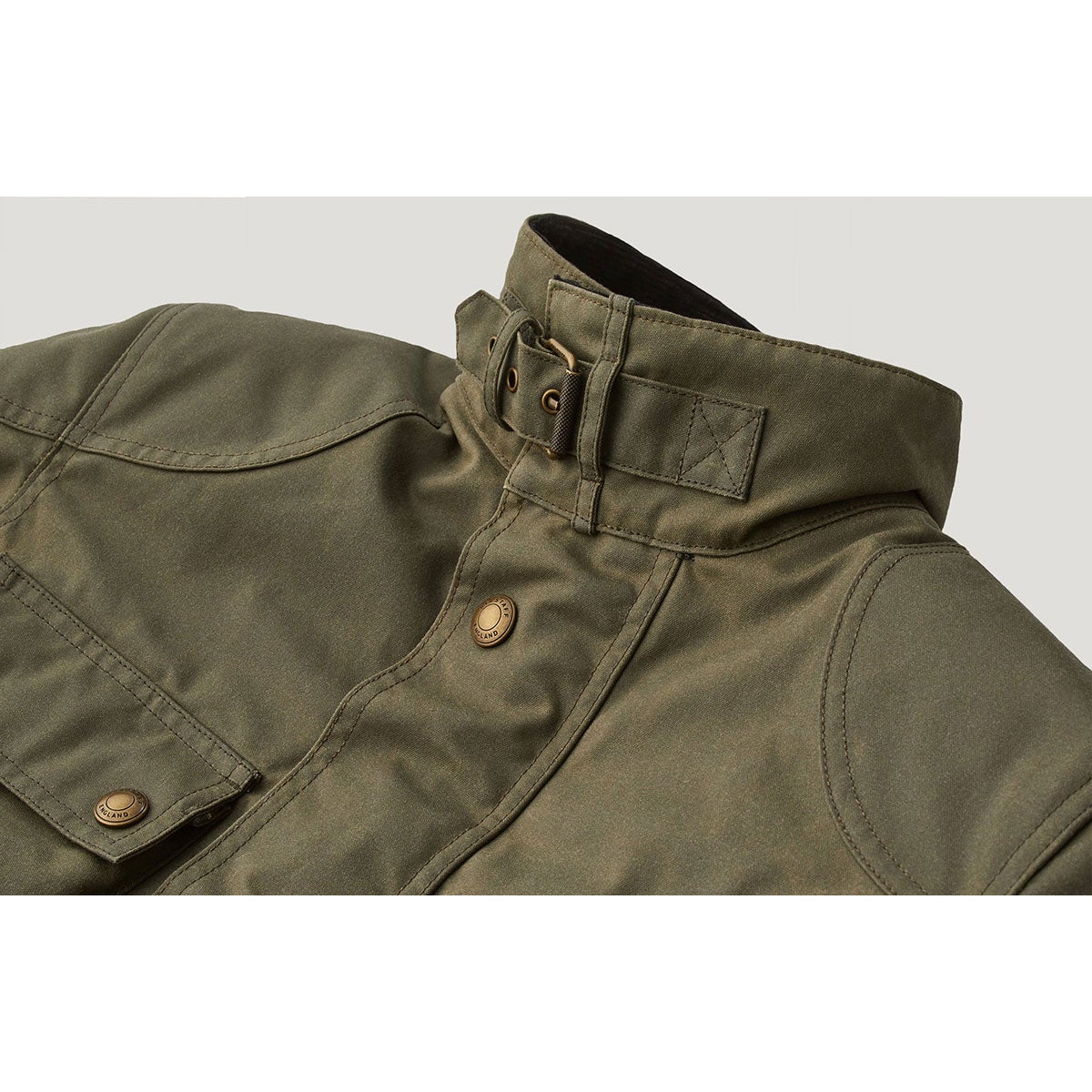 BELSTAFF｜トライアルマスター モーターサイクル ジャケット｜ファブリック｜オリーブグリーン