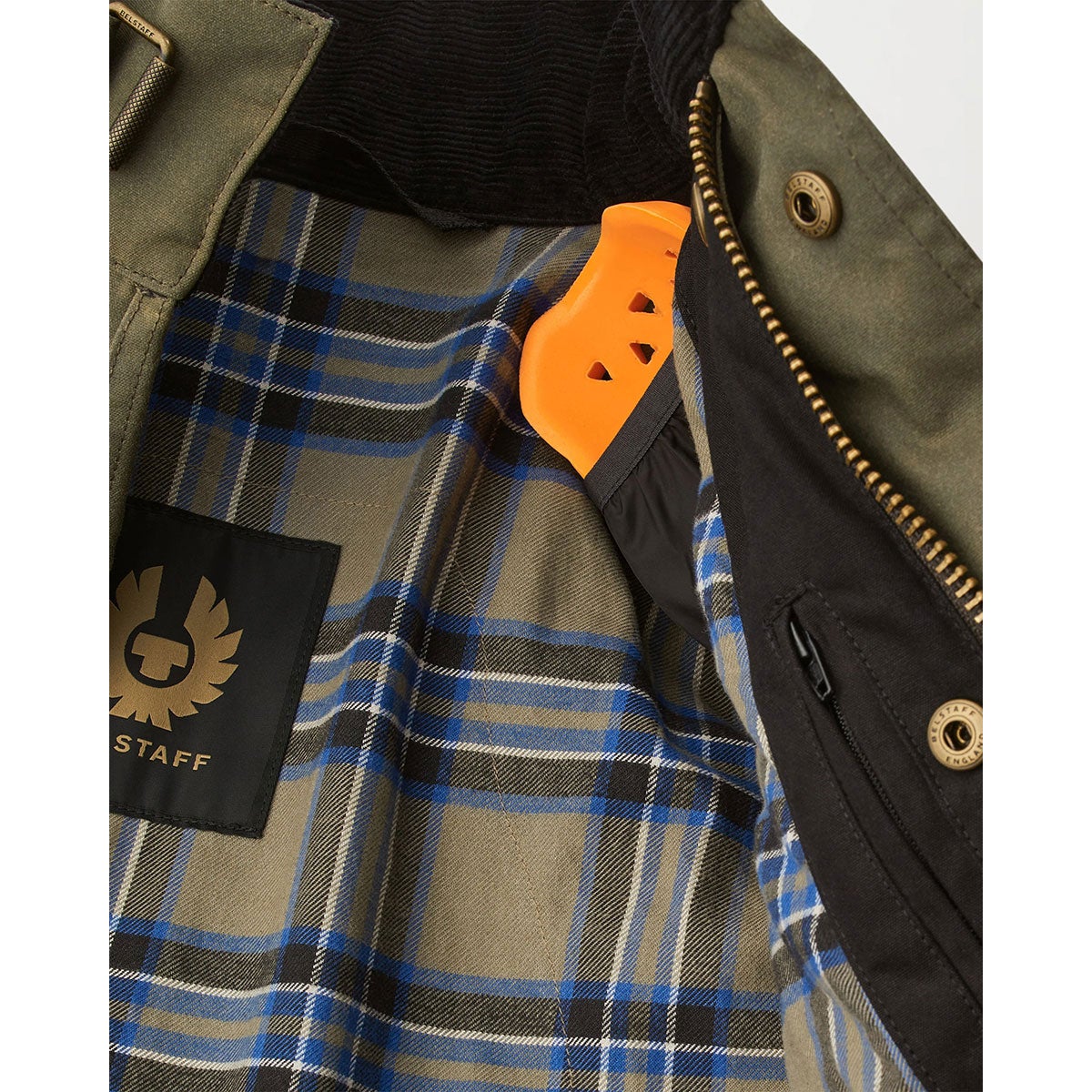 BELSTAFF｜トライアルマスター モーターサイクル ジャケット｜ファブリック｜オリーブグリーン