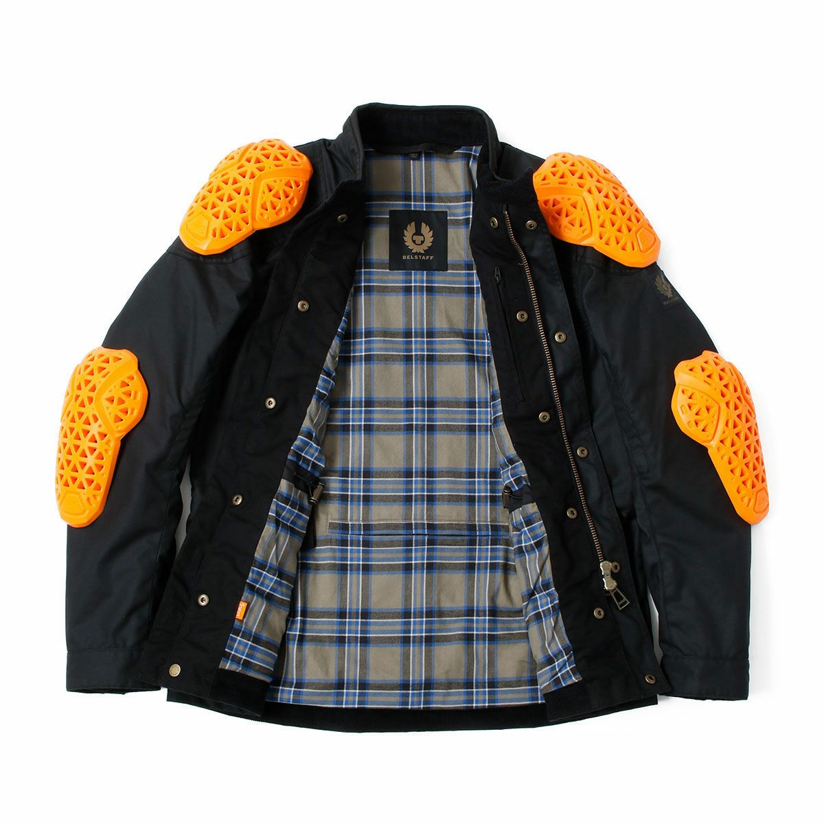 BELSTAFF｜ウェイマスター ワックスド コットン｜ファブリック｜ブラック