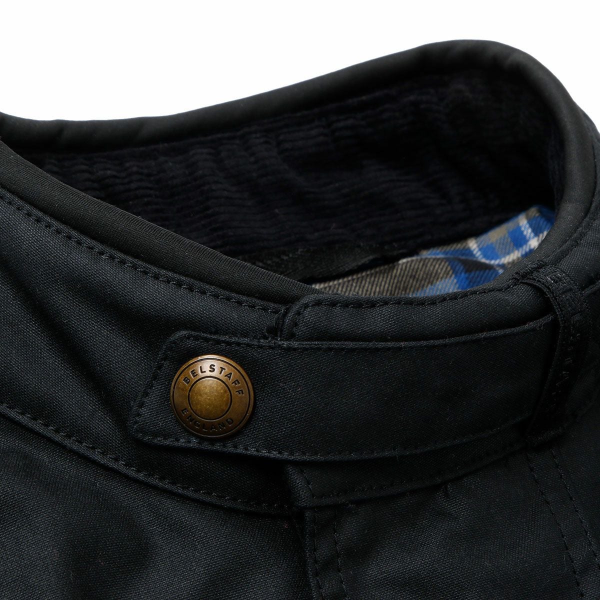 BELSTAFF｜ウェイマスター ワックスド コットン｜ファブリック｜ブラック
