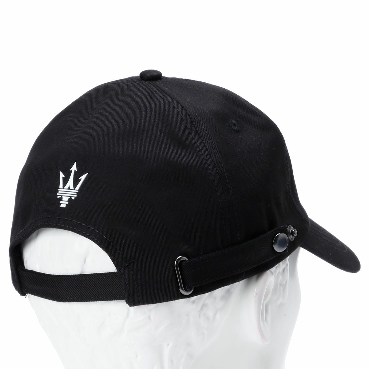 MASERATI｜マセラティ エンブレム ベースボール キャップ｜帽子｜ブラック｜着用