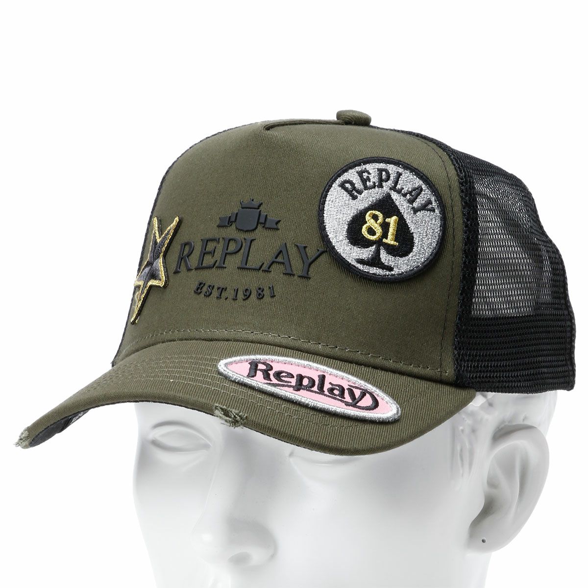 Replay｜ロゴパッチ キャップ｜帽子