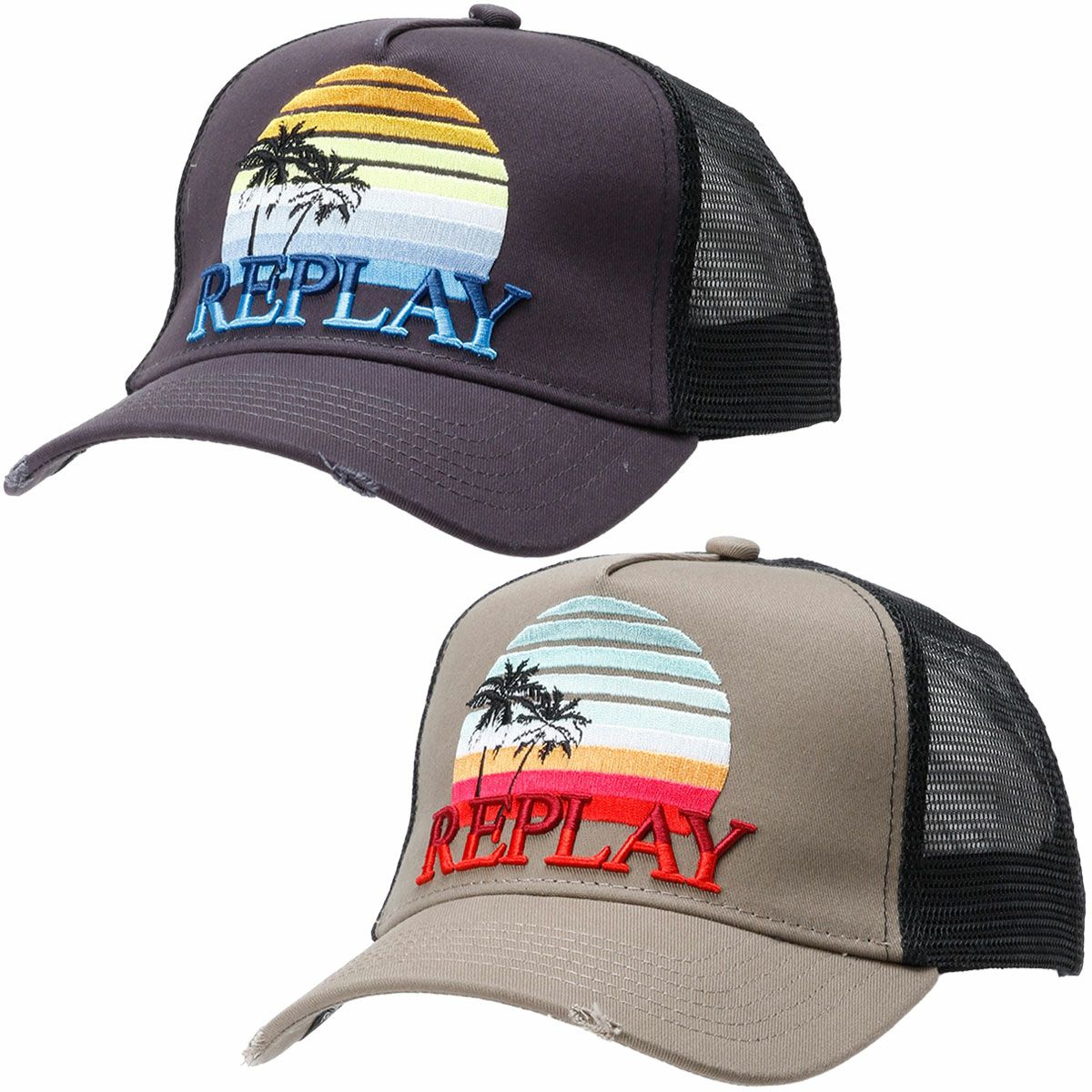 Replay｜サンセット エンブロイダリー キャップ｜帽子