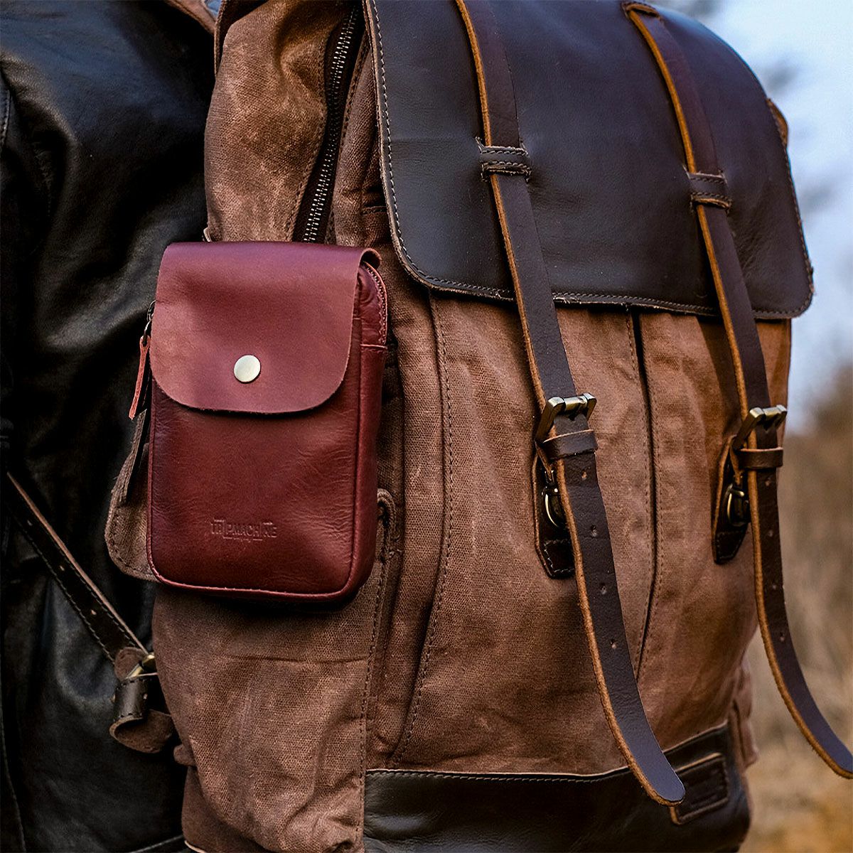 Trip Machine｜ユーティリティ ポーチ｜その他バッグ｜チェリーレッド｜使用イメージ