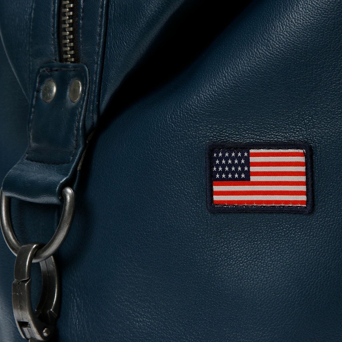 CLASSIC LEGEND MOTORS｜GT500 レザー バッグ 72H｜ボストンバッグ｜ロイヤルブルー