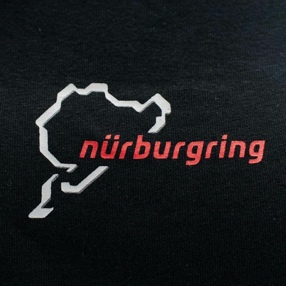 Nurburgring｜ニュルブルクリンク RACETRACK Tシャツ｜ブラック