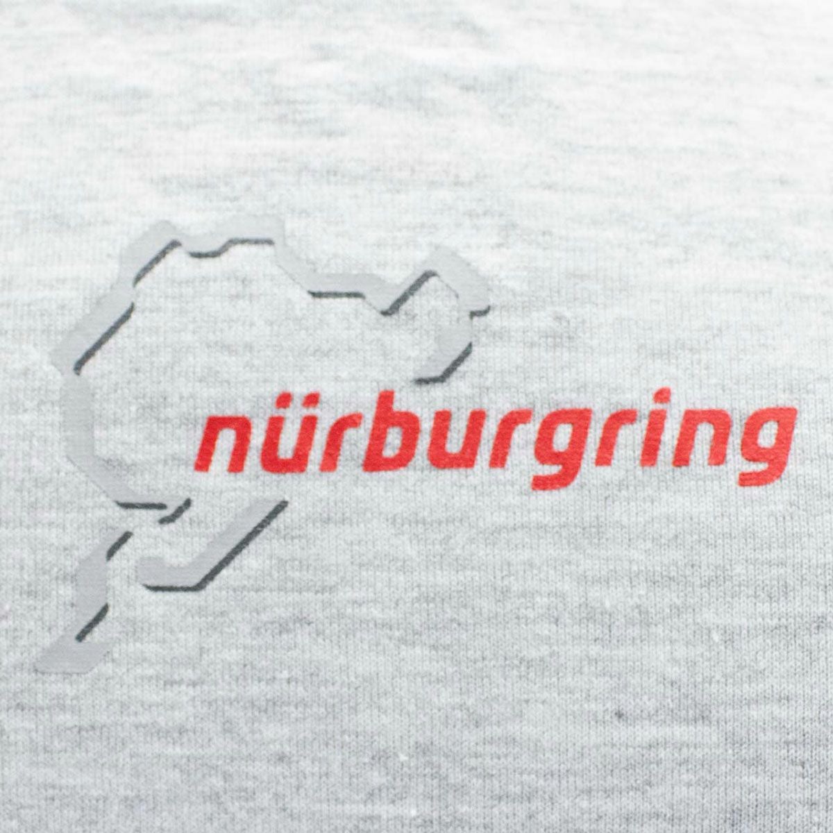 Nurburgring｜ニュルブルクリンク RACETRACK Tシャツ｜グレー